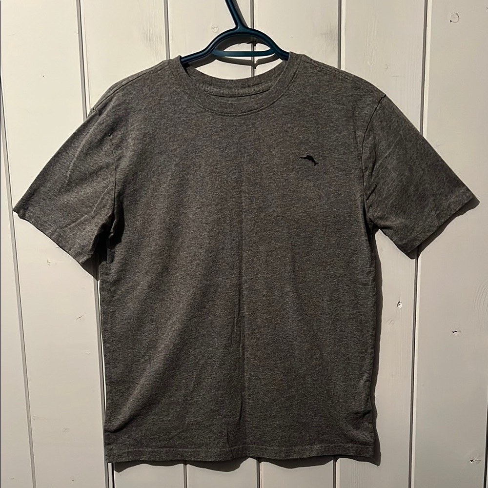 Tommy Bahama Basic Tee T-Shirt Grey Youth Size XXL(16) Men’s Small